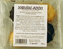 Dobrušské jazýčky 80 g SUNFOOD